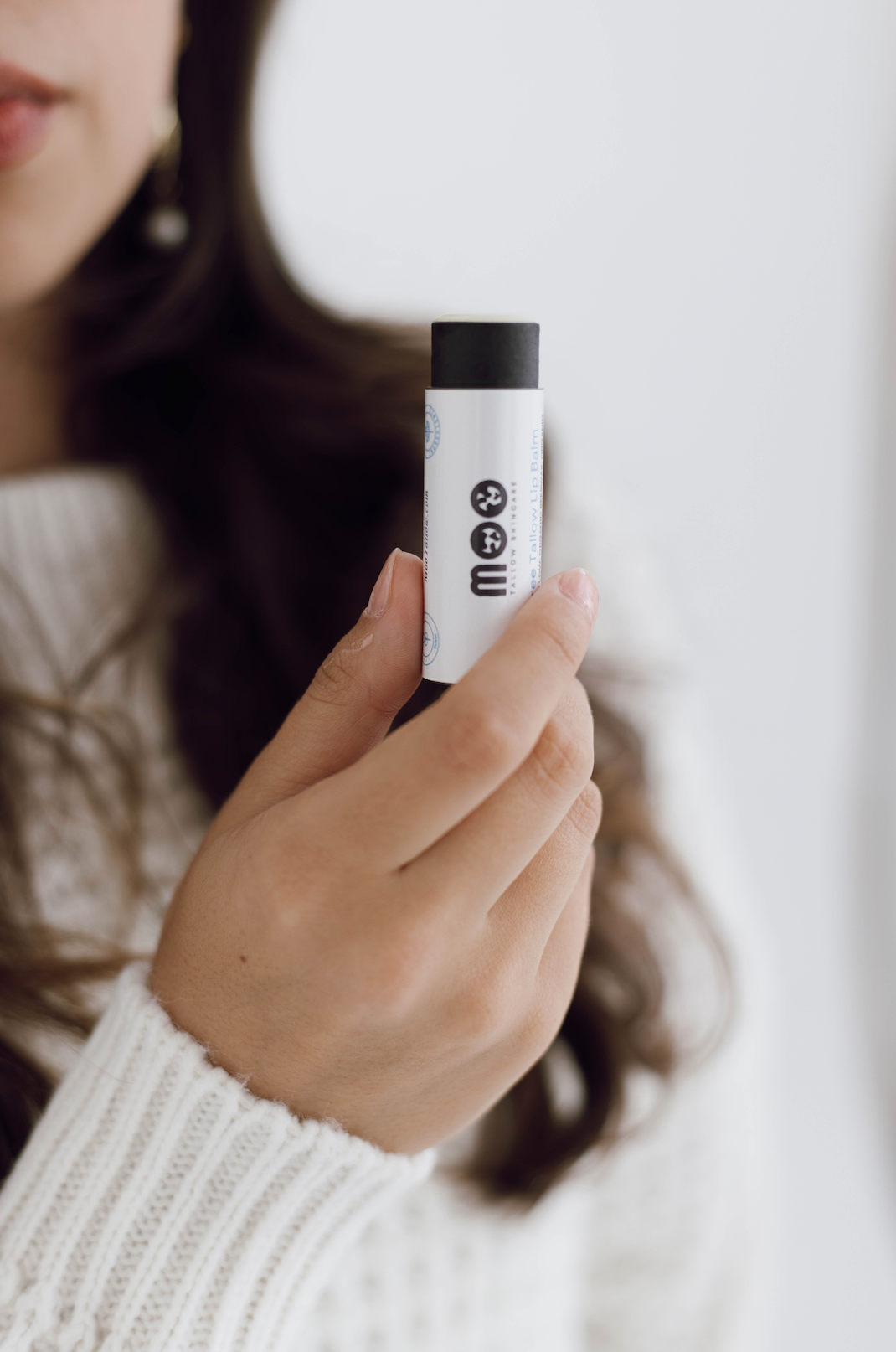 Essential oil lip balm